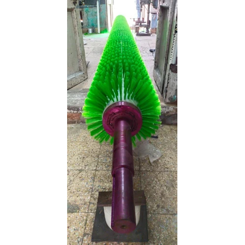 Karnavati Green Fruit Cleaning Roller Brush , For Industrial