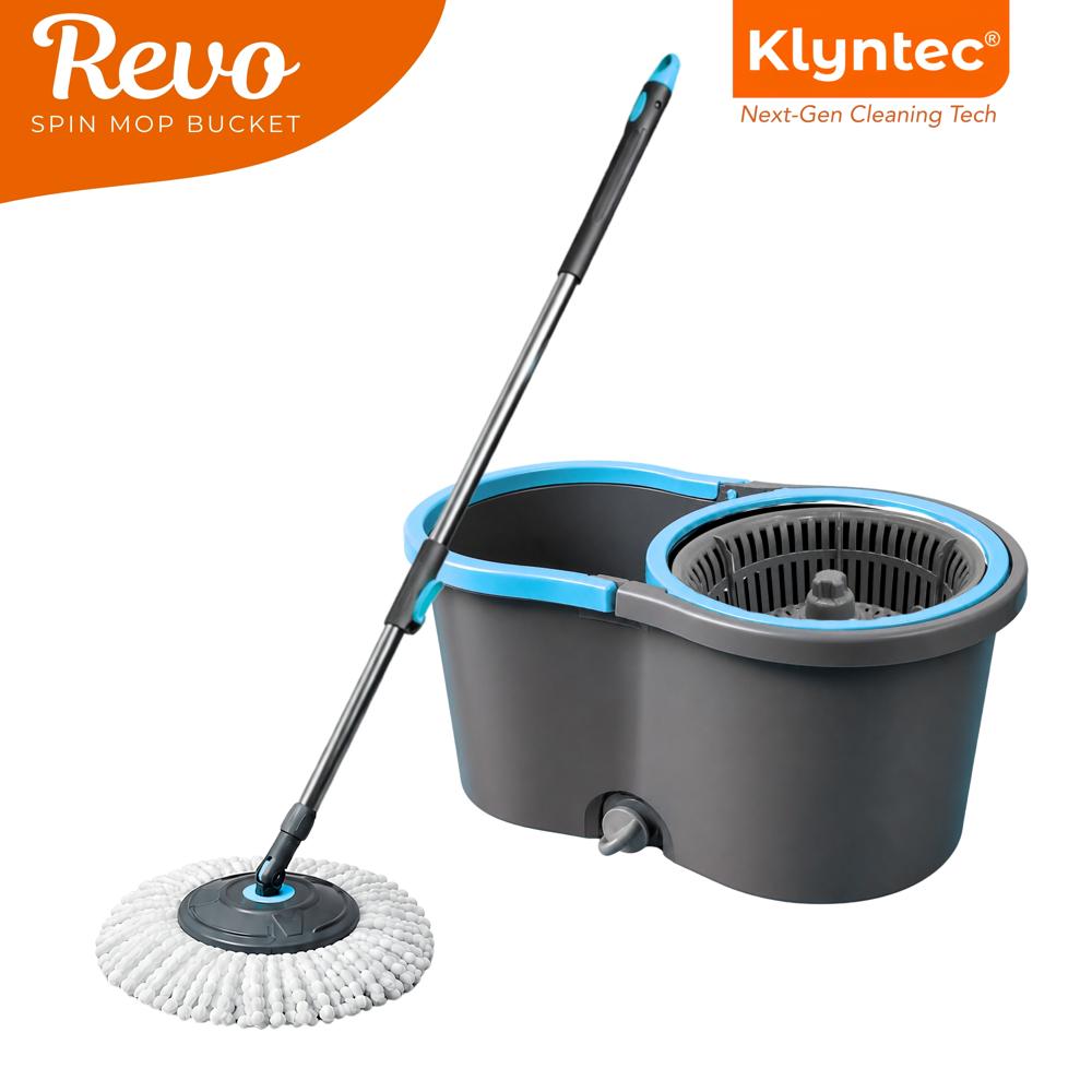 Klyntec Revo 360 Rotation Spin Mop Bucket With Plastic Wringer - Application: Home Cleaning