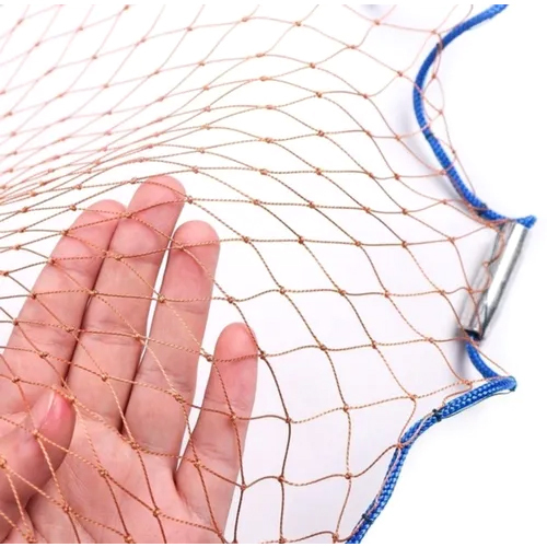 Fishing Ring Cast Net - Color: Yellow