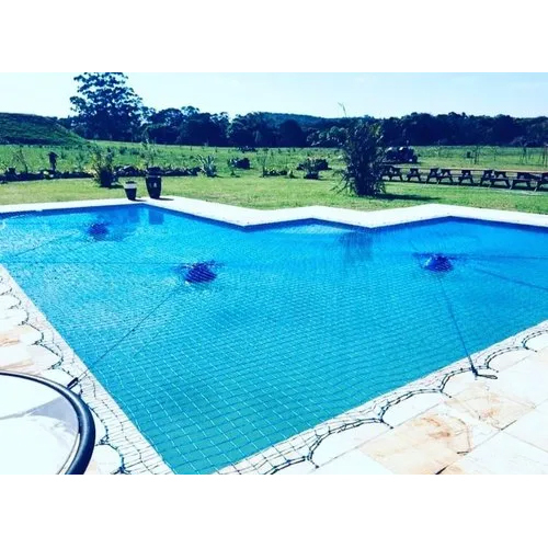 Swimming Pool Safety Net - Color: Blue