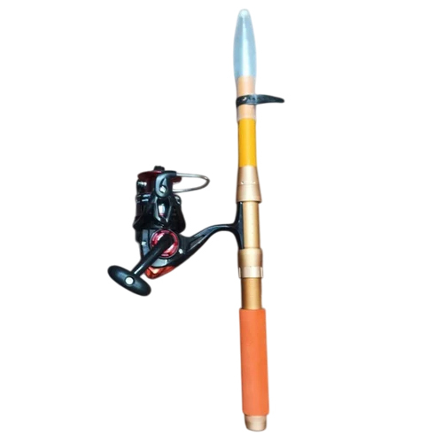 Mild Steel Fishing Rod - Color: Golden (Base)