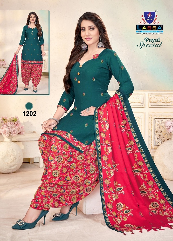 Lassa Payal Special Vol-12  Dress Material