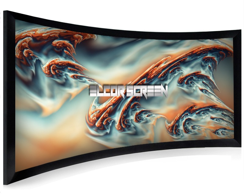 Curved Frame Projector Screen