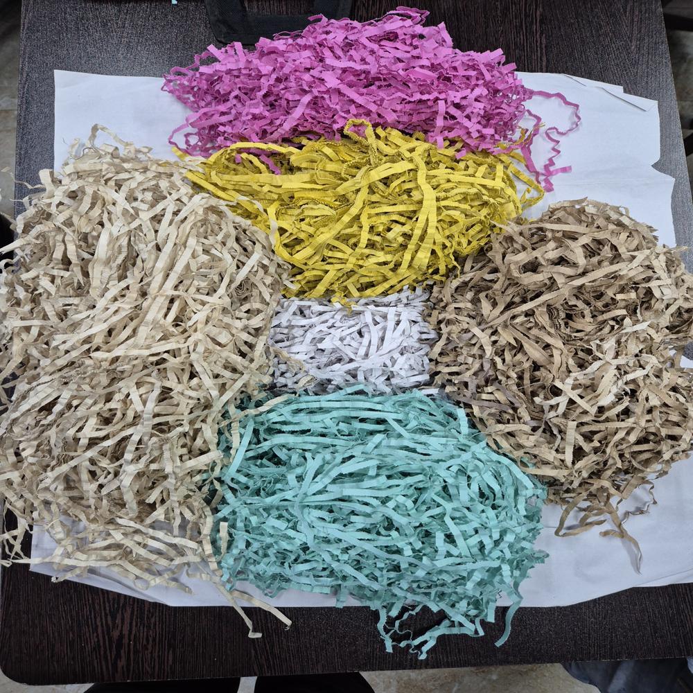 Color Shredding Paper