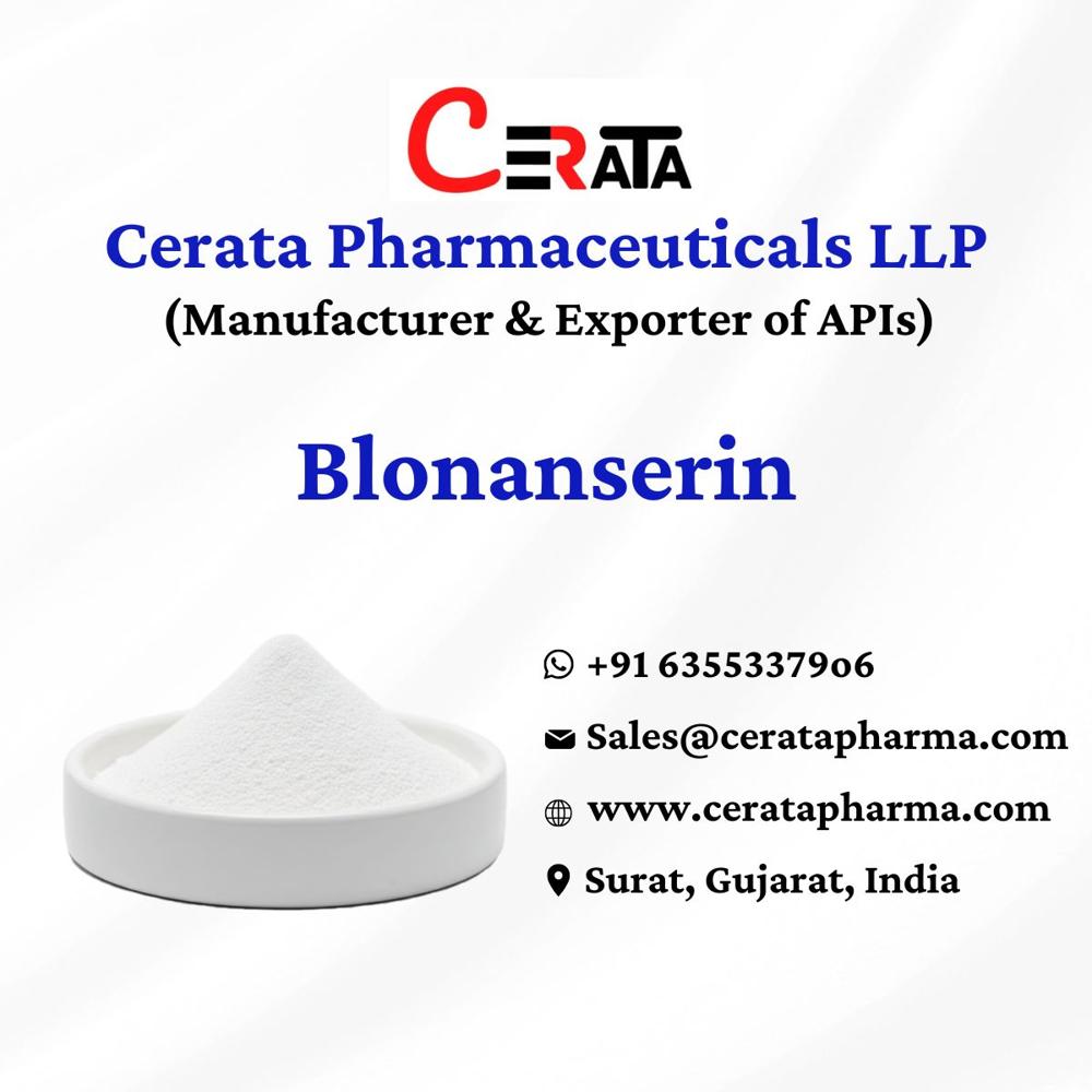 Cerata Blonanserin Api Powder - Cas No: 132810-10-7