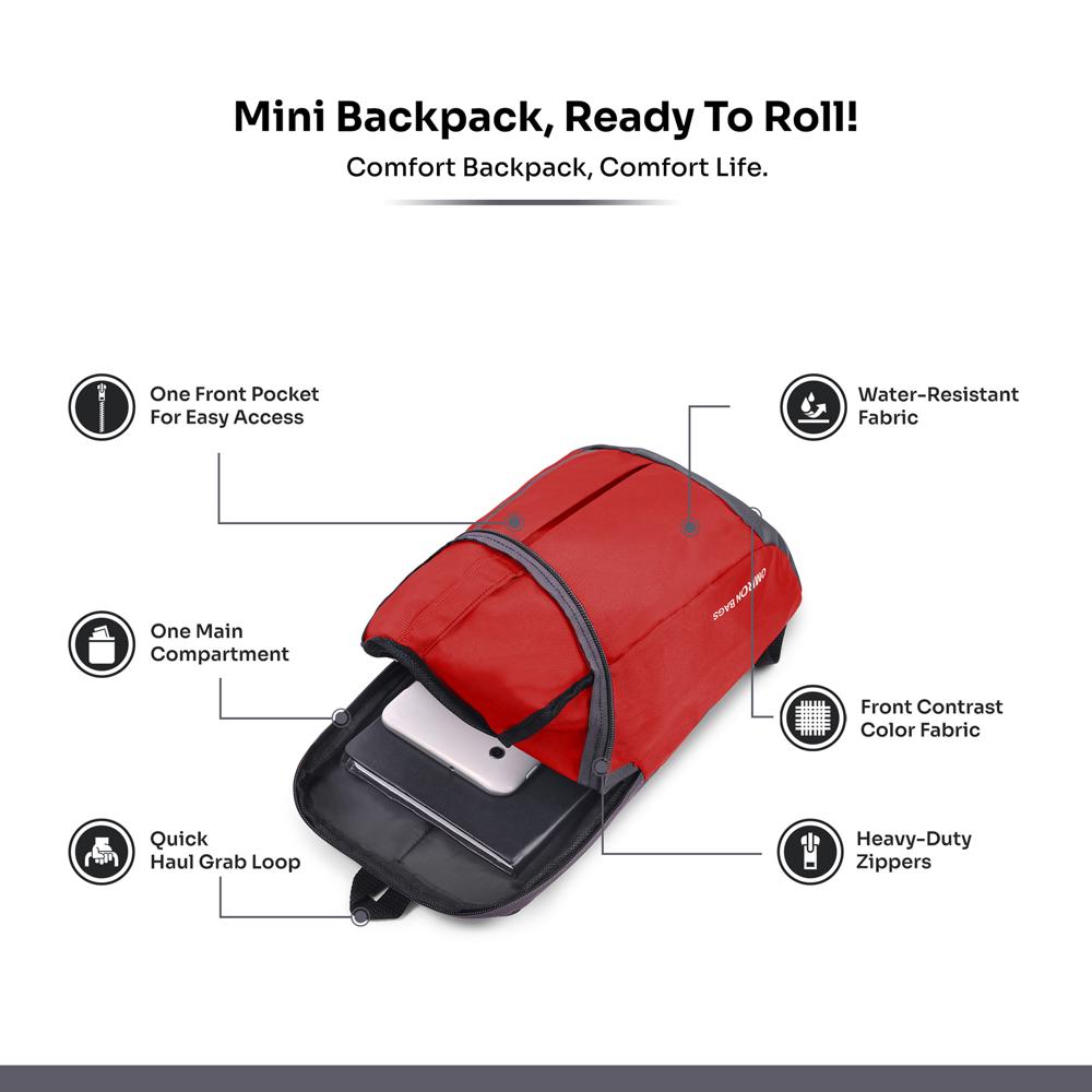 Kids Red School Bag