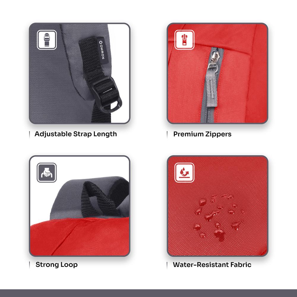 Kids Red School Bag