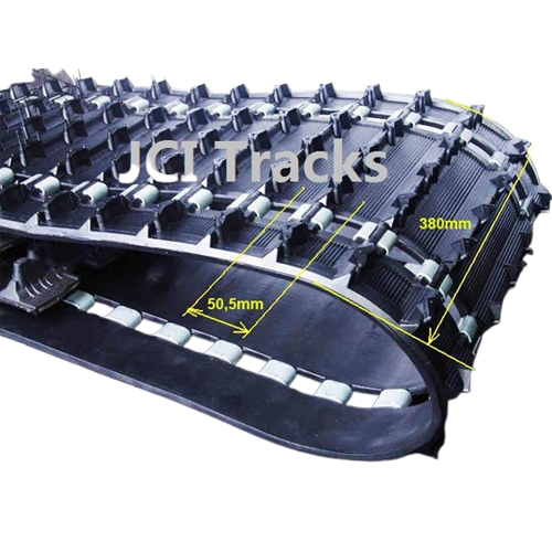 500Cc Snow Mobile Rubber Track - Hardness: Rigid