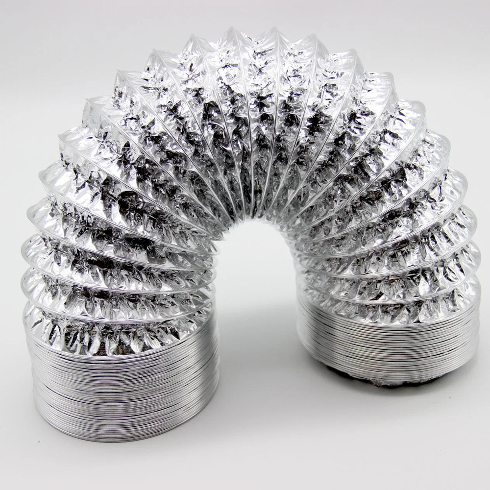 Silver Aluminum Air Ducting