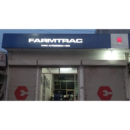LED Vinyl Glow Sign Board