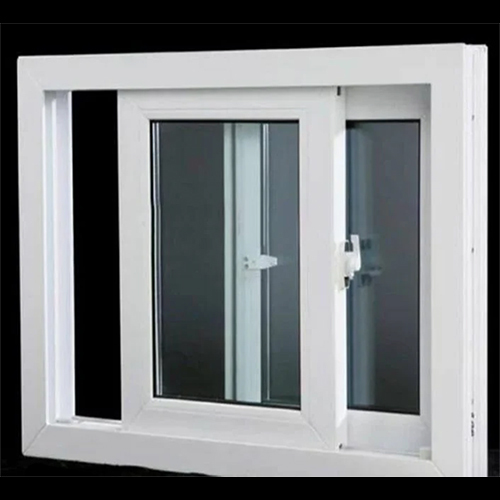 White UPVC Sliding Window