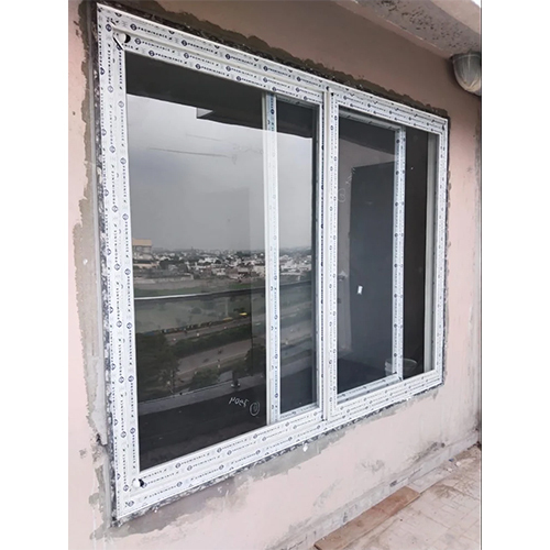 3 ट्रैक UPVC स्लाइडिंग विंडो