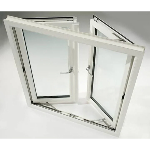White UPVC Window Frame
