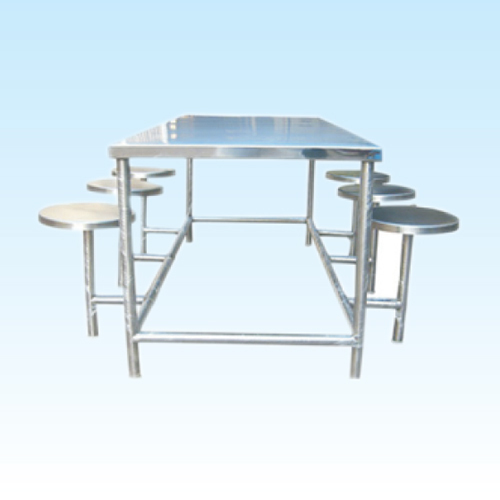 6 Seater SS Dining Table