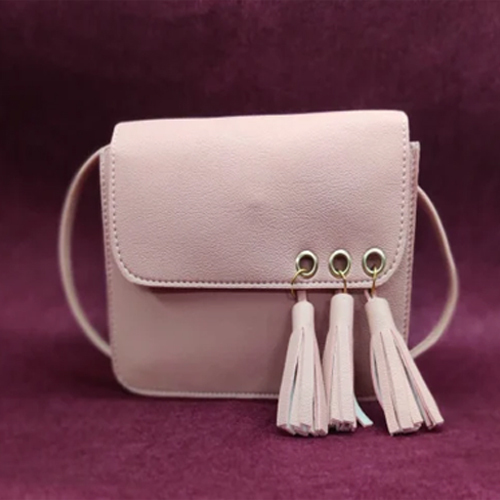 Stylish Ladies Sling Bag - Color: Pink