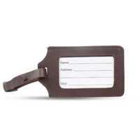 Leather Luggage Tag - Hardness: Soft