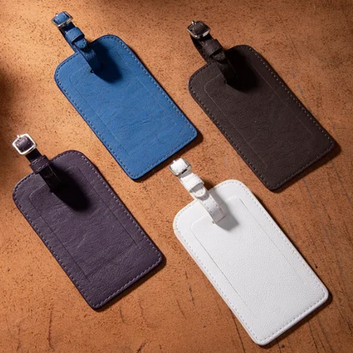 लगेज नाम टैग्स विथ फ्लैप ट्रैवल बैग