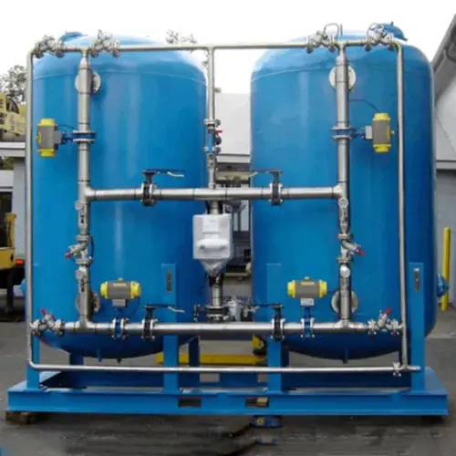 Water Softener Plant - Metal & FRP, Semi-Automatic, 95% Efficiency | 90%-95% Water Purity, Electric Drive, 1-Year Warranty