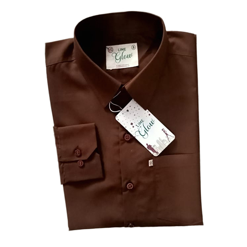 Mens Brown Shirt