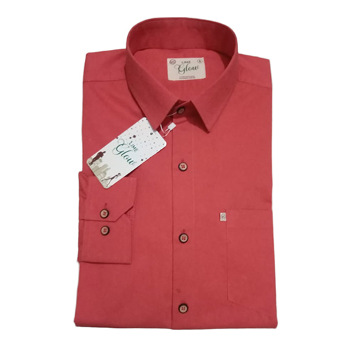 Mens Peach Shirt