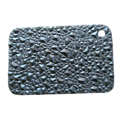 Polycarbonate Diamond Sheet - Color: Grey