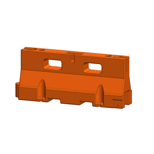 Industrial Road Barricade Roto Mould