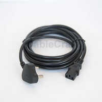 Cpu Power Cord - Color: Black
