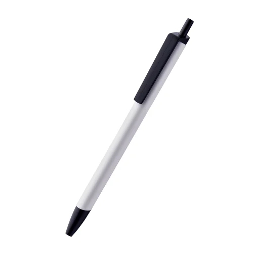 Black And White Color Promotional Plastic Pen - Feature: Elegant Look