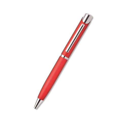 Titan-Red Plastic Pen - Color: Red