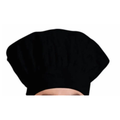 Solid Black Chef Cap - Feature: Good Quality