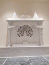 Pure White Marble Temple