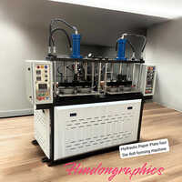 Hydraulic Paper Plate Four Die Roll Forming Machine