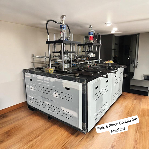 Pick And Place Double Die Machine