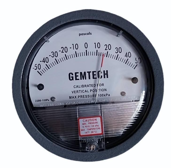 GEMTECH Differential Pressure Gauge Distributor From Bhiwani Haryana