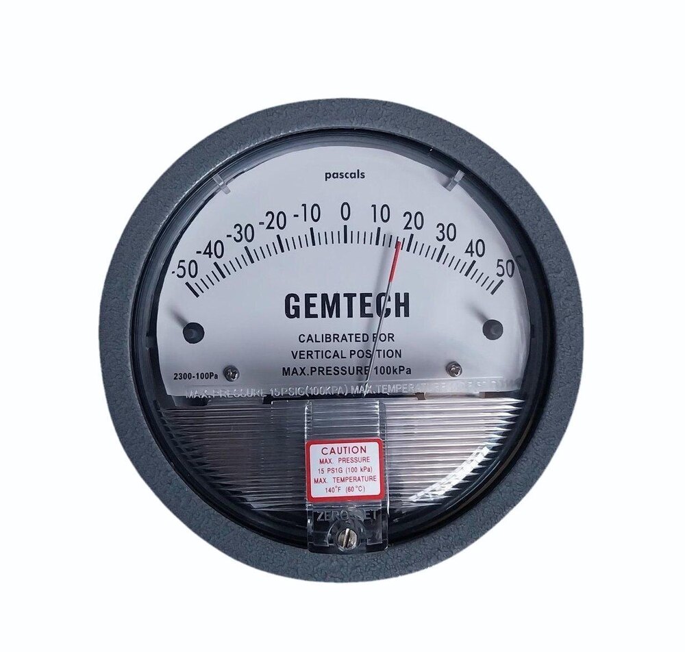 GEMTECH Differential Pressure Gauge Distributor From Bhiwani Haryana