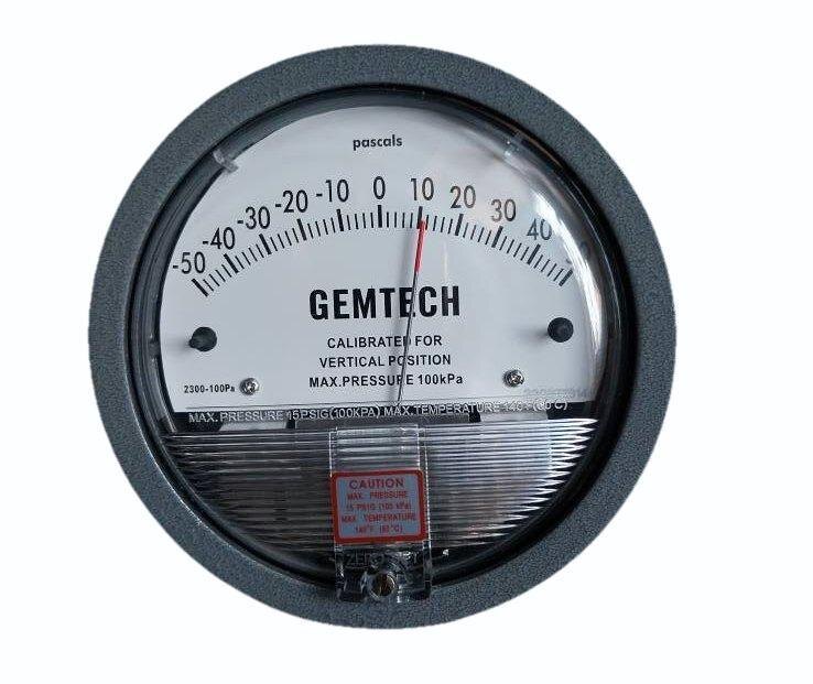 GEMTECH Differential Pressure Gauge Distributor From Bhiwani Haryana