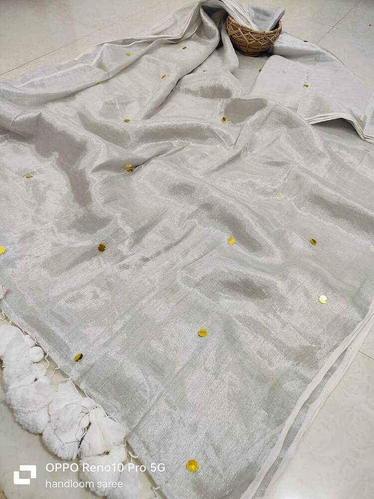 Raga Tissue Sarees - Color: Multicolor