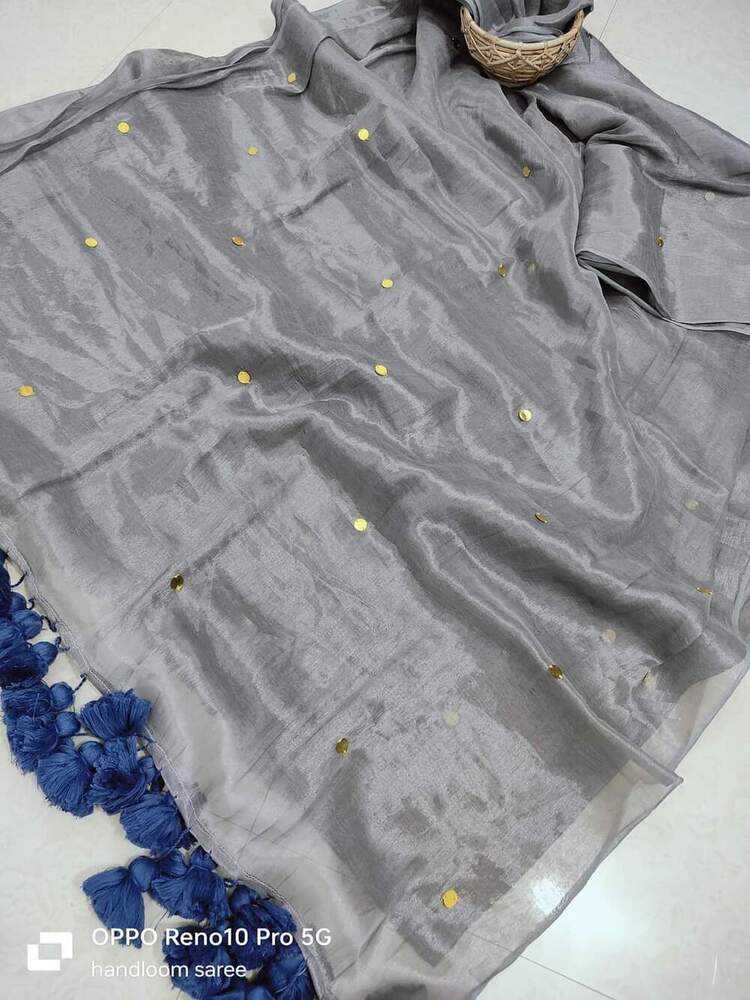 Raga Tissue Sarees - Color: Multicolor