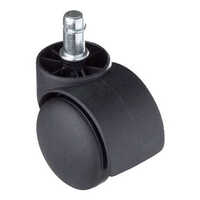 40mm Polypropylene Lock Caster Wheel - Color: Black