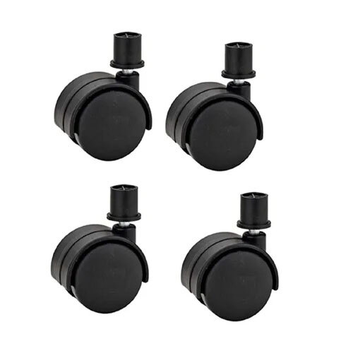 Air Cooler Caster Wheel - Color: Black