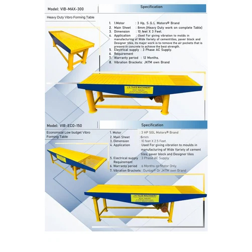 Interlocking Tiles Making Machine