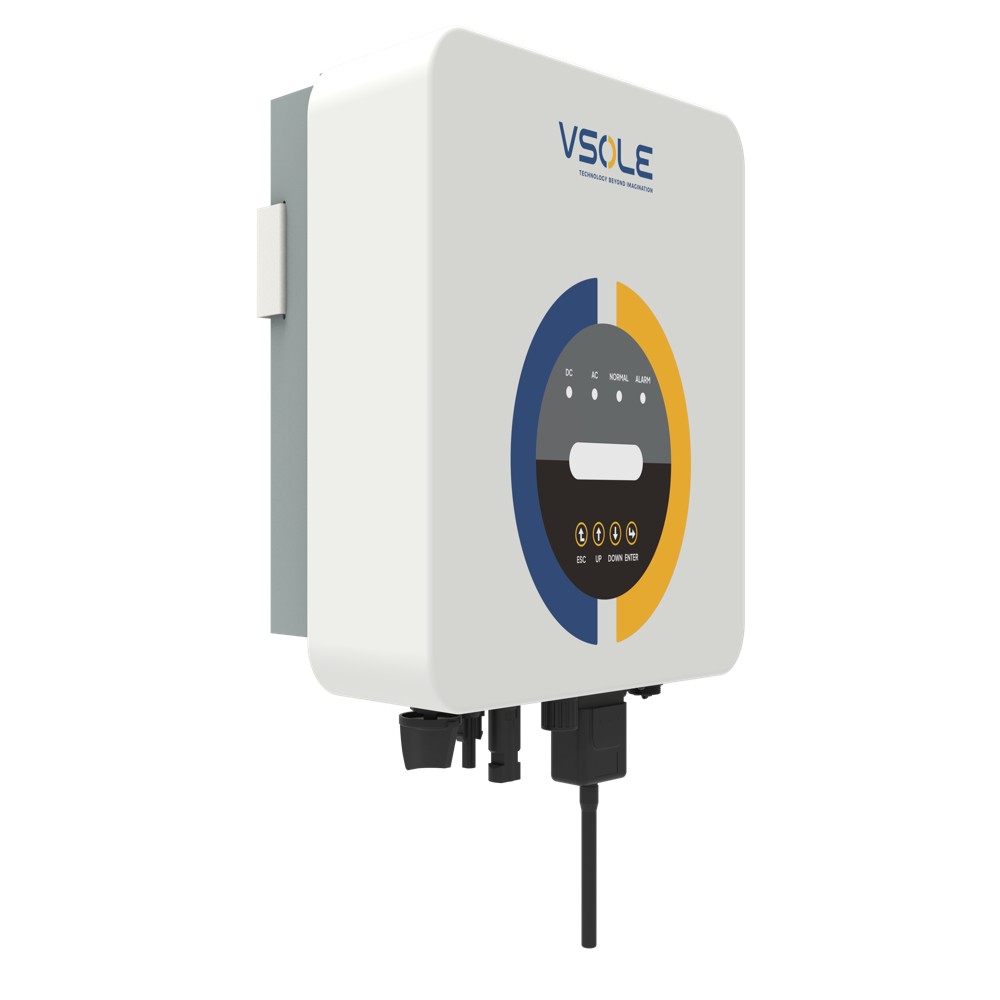 Grid Tie Inverter Single Phase 1 Kw - Color: White