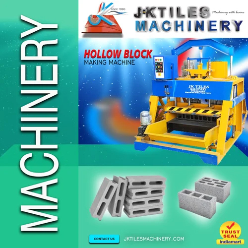 Concrete Blocks Making Machine Full Plant - Color: Yellow