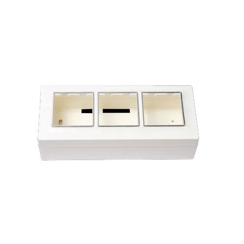 1M Modular Silver Line Gang Box
