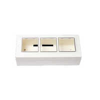 6m Modular Silver Line Gang Box at 27.00 INR at Best Price in