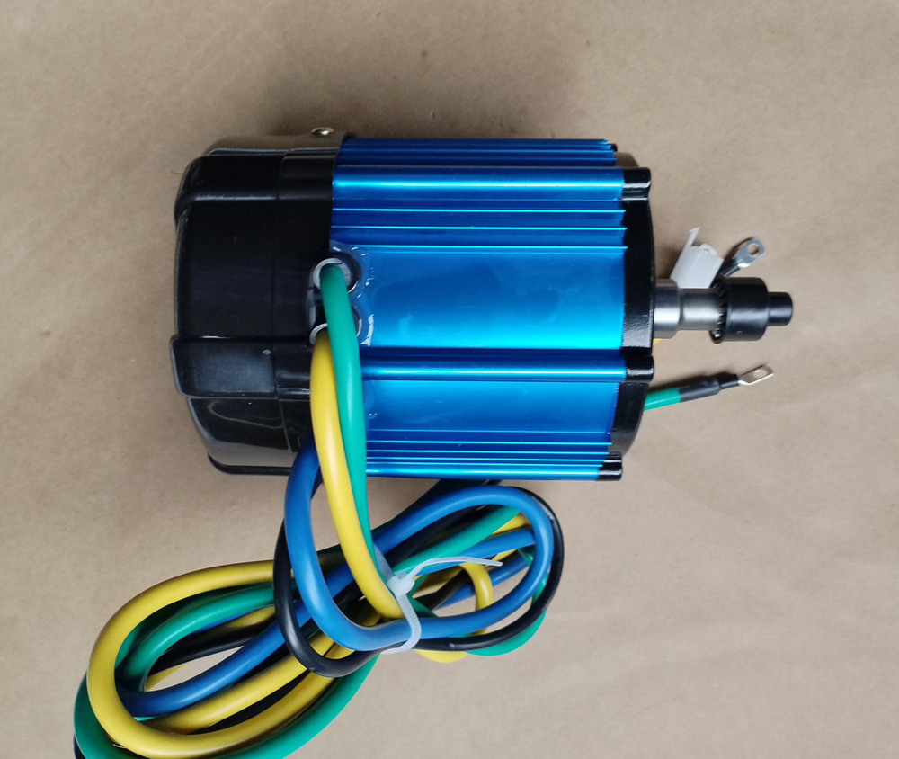 120 PMSM 48V 1200W RPM 3400 Rickshaw Motor