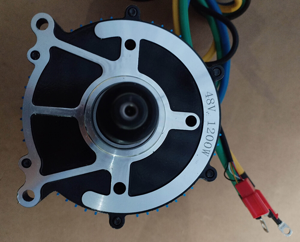 120 PMSM 48V 1200W RPM 3400 Rickshaw Motor