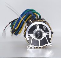 120 PMSM 48V 1200W RPM 3400 Rickshaw Motor