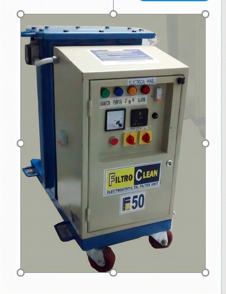 Electrosatic Oil Cleaning Machine - Body Material: Steel
