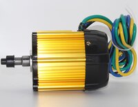 120 PMSM 48V 1500W RPM 3400 Rickshaw Motor